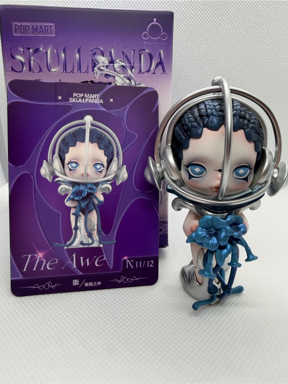 Brand new and authentic POP MART SKULLPANDA The Sound Series – The Awe figure